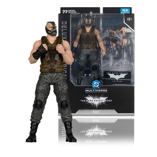 Bane (The Dark Knight Rises) Deluxe Theatrical Edition 7" Figure, DC Multiverse figure, McFarlane Toys product photograph