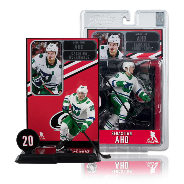 Sebastian Aho (Hartford Whalers Retro) NHL 7" Figure McFarlane's SportsPicks, McFarlane Toys product photograph
