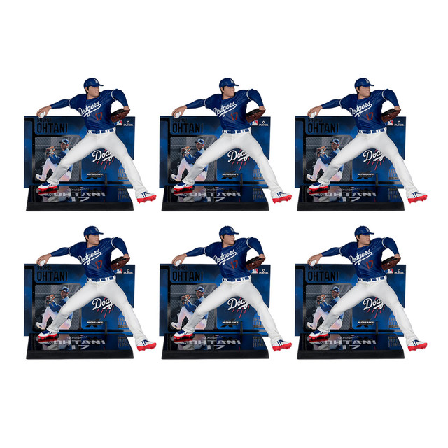 Shohei Ohtani (Los Angeles) Pitching MLB Factory Sealed Case (6), SportsPicks figure, McFarlane Toys product photograph