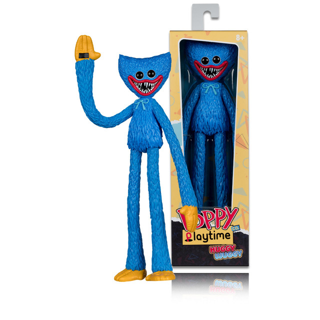 Huggy Wuggy: Smile (Poppy Playtime) Bendable 12" Figure, McFarlane Toys product photograph
