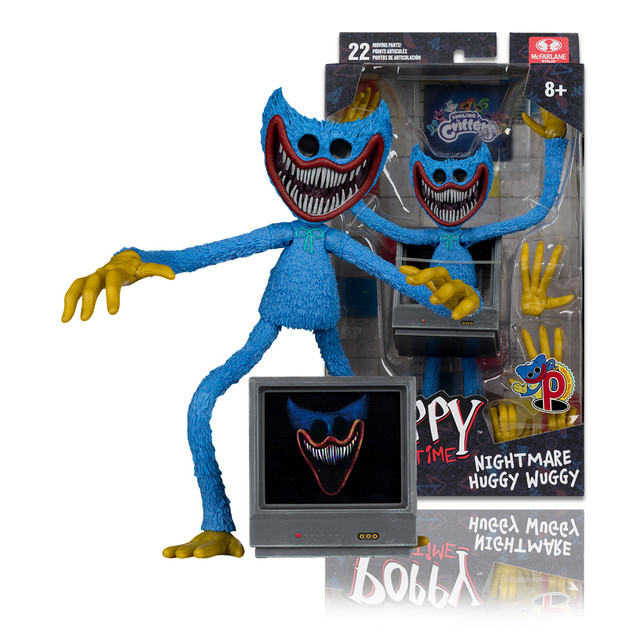 Nightmare Huggy (Poppy Playtime) 7" Figure, McFarlane Toys product photograph
