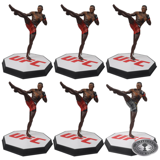 Israel Adesanya (UFC) Factory Sealed Case (6) w/CHASE w/ Digital Collectibles, SportsPicks figure, McFarlane Toys product photograph