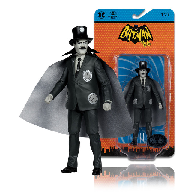 Clock King (DC Retro: Batman 66 Comic) 6" Platinum Edition Figure, McFarlane Toys product photograph