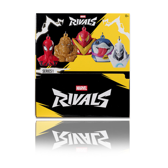 Marvel Rivals Series 1 Blind Bag CDU (24) Bag Clip, McFarlane Toys product photograph