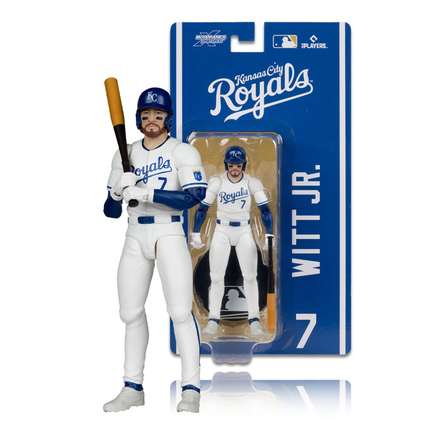 Bobby Witt Jr (Kansas City Royals) 6" Articulated Figure, SportsPicks figure, McFarlane Toys product photograph