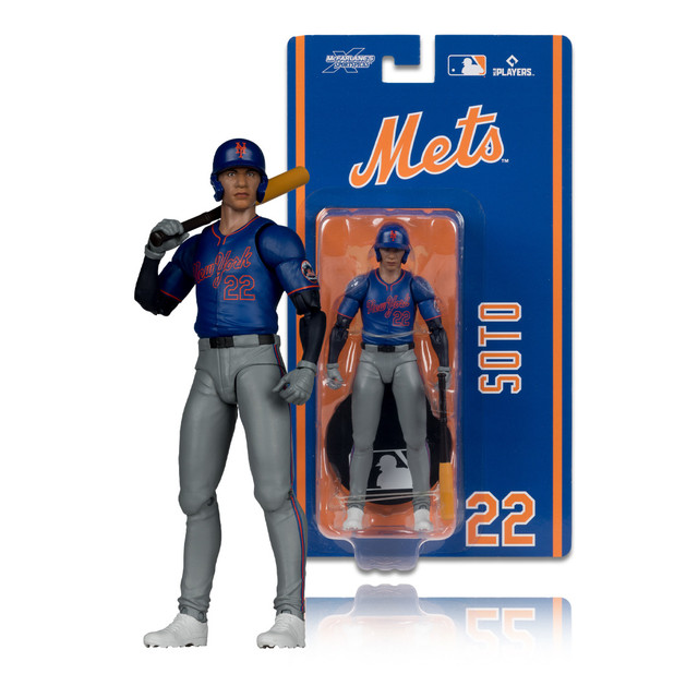 Juan Soto (New York Mets) 6" Articulated Figure, SportsPicks figure, McFarlane Toys product photograph
