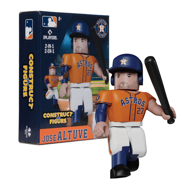 Jose Altuve (Houston Astros) Construct-a-Figure, SportsPicks figure, McFarlane Toys product photograph