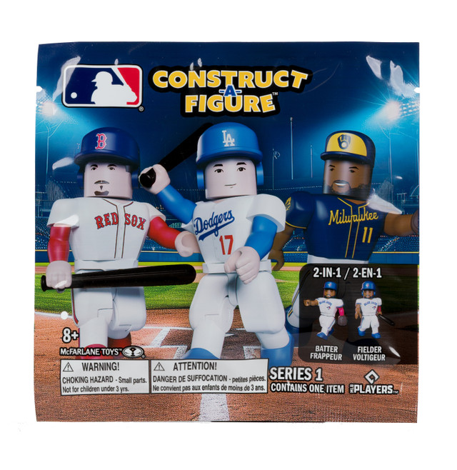 MLB Construct-a-Figure Series 1 Blind Bag, SportsPicks figure, McFarlane Toys product photograph