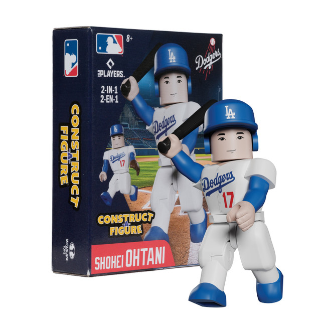 Shohei Ohtani (Los Angeles Dodgers) Construct-a-Figure, SportsPicks figure, McFarlane Toys product photograph