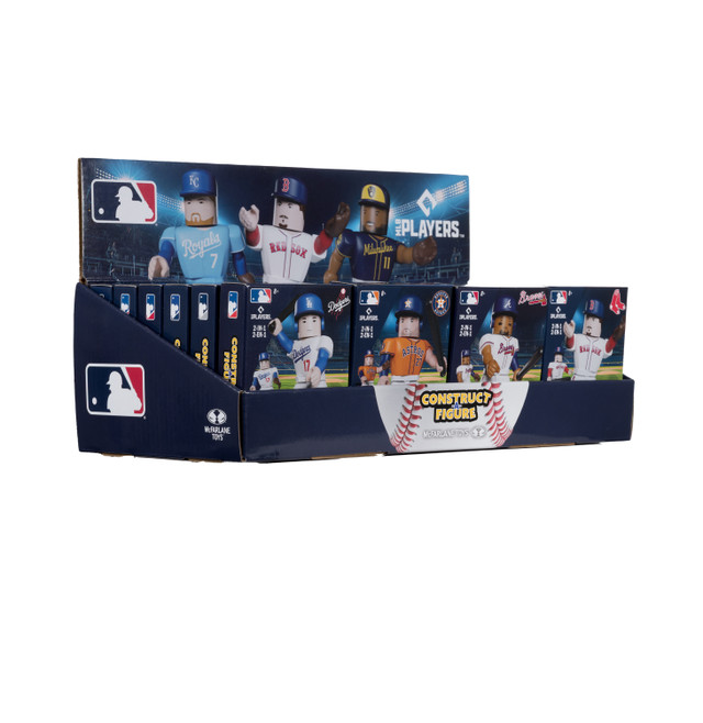 MLB Construct-a-Figure Series 1 Full Sealed Case (36) Mini Figures, SportsPicks figure, McFarlane Toys product photograph