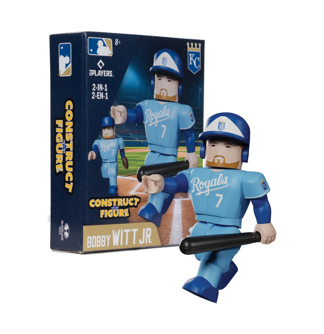 Bobby Witt Jr. (Kansas City Royals) Construct-a-Figure, SportsPicks figure, McFarlane Toys product photograph