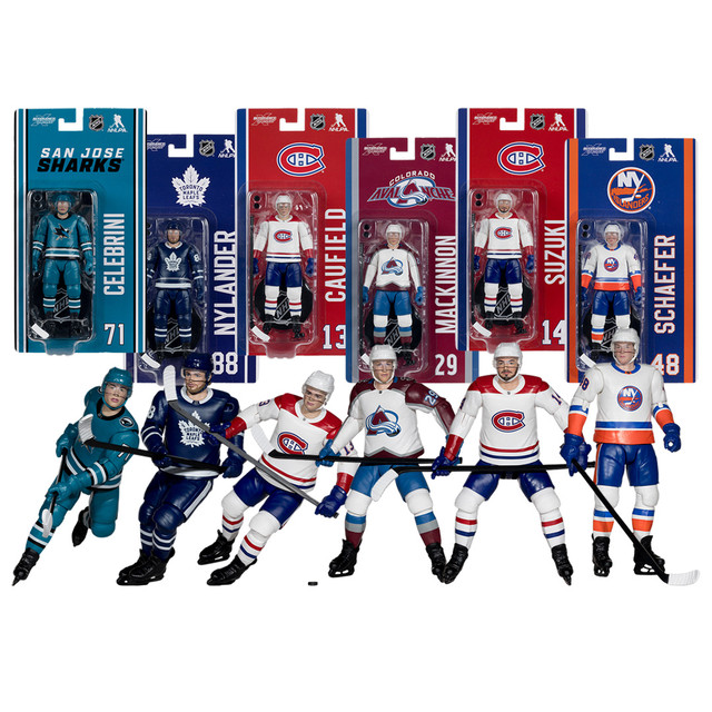 NHL 6" Articulated Figures Wave 2 Bundle (6), SportsPicks figure, McFarlane Toys product photograph