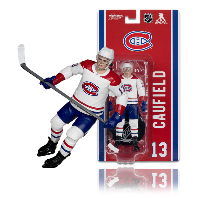 Cole Caufield (Montreal Canadiens) 6" Articulated Figure, SportsPicks figure, McFarlane Toys product photograph