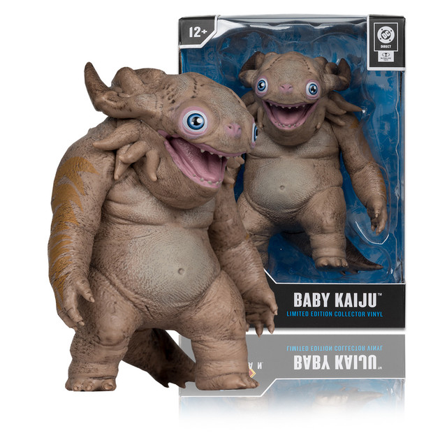 Baby Kaiju (Superman Movie) Limited Edition Collector Vinyl 4.5" Figure, DC Direct figure, McFarlane Toys product photograph