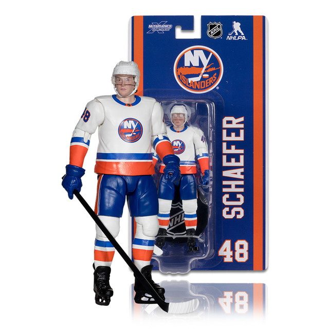 Matthew Schaefer (Islanders) 6" Articulated Figure, SportsPicks figure, McFarlane Toys product photograph