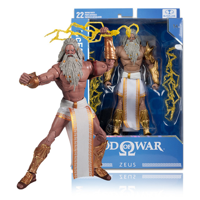 Zeus (God of War) 7" Figure McFarlane Gaming Edition, McFarlane Toys product photograph
