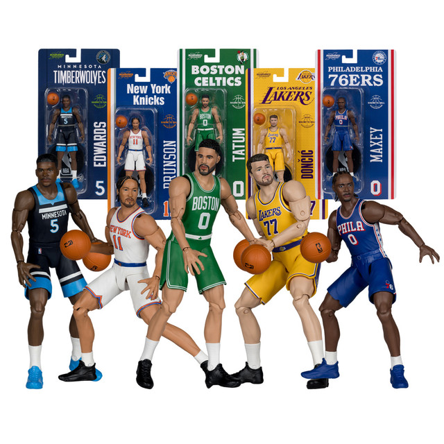 NBA 6" Articulated Figures Wave 2 (5) Bundle, SportsPicks figure, McFarlane Toys product photograph