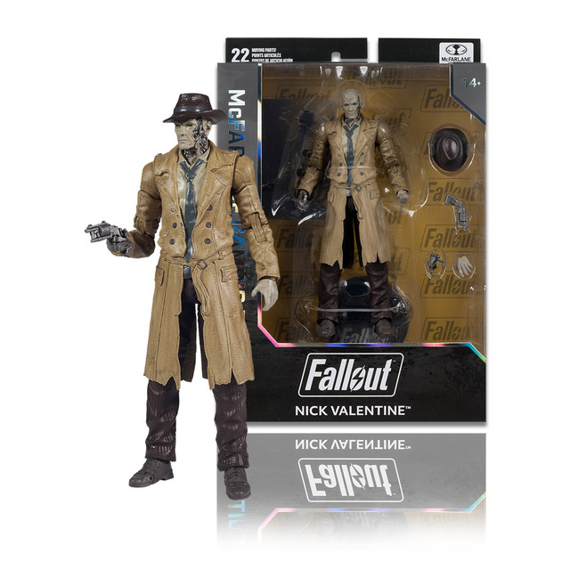 Nick Valentine (Fallout) 7" Figure Gaming Edition, McFarlane Toys product photograph