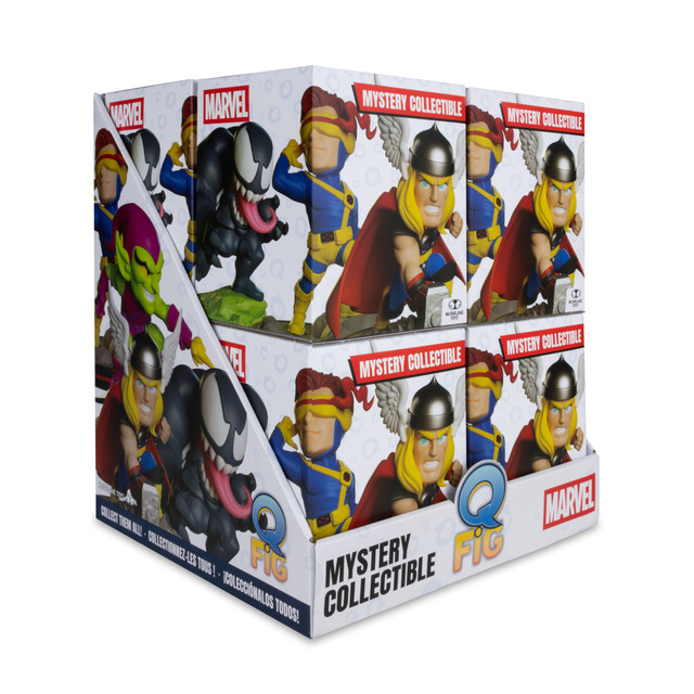 Marvel 3.5" Q-Fig CDU (8) Series 2, McFarlane Toys product photograph