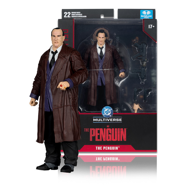 Penguin (The Penguin) Deluxe Theatrical Edition 7" Figure, DC Multiverse figure, McFarlane Toys product photograph