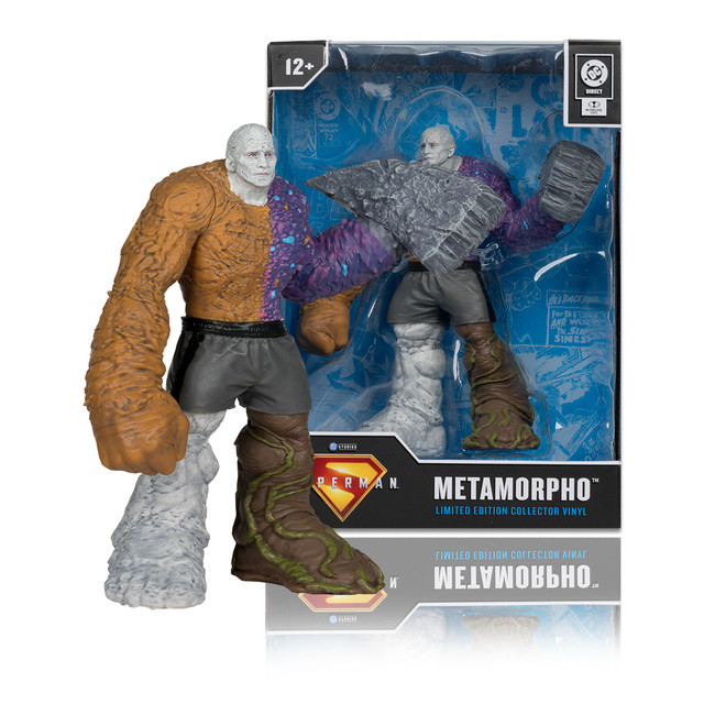 Metamorpho (Superman Movie) Limited Edition Collector Vinyl 4.5" Figure, DC Direct figure, McFarlane Toys product photograph