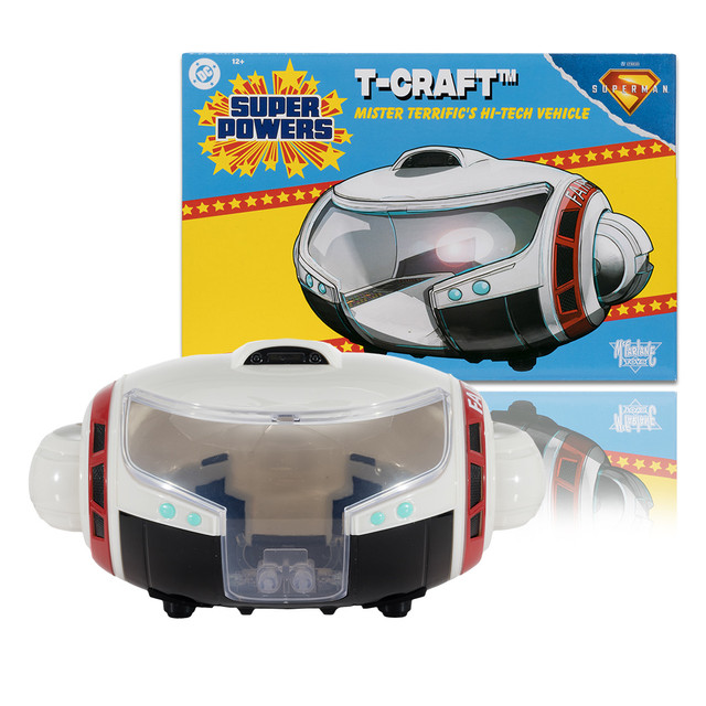 T-Craft (DC Super Powers: Superman Movie) Mr. Terrific's Vehicle, McFarlane Toys product photograph