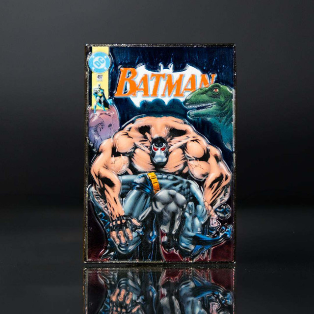 Batman #497 DC Cover Series 3D Metal Pin, DC Direct figure, mcfarlane toys store exclusive, McFarlane Toys product photograph