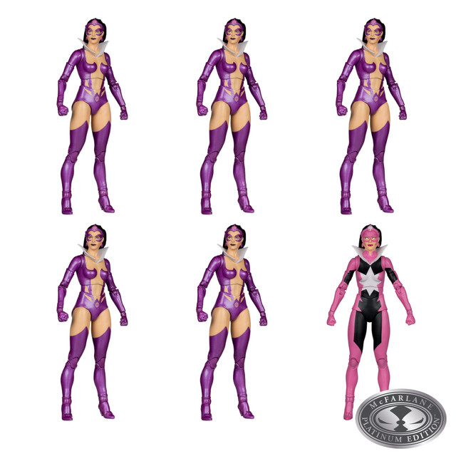 Star Sapphire (Green Lantern) McFarlane Collector Edition Factory Sealed Case (6) w/Chase, DC Multiverse figure, McFarlane Toys product photograph