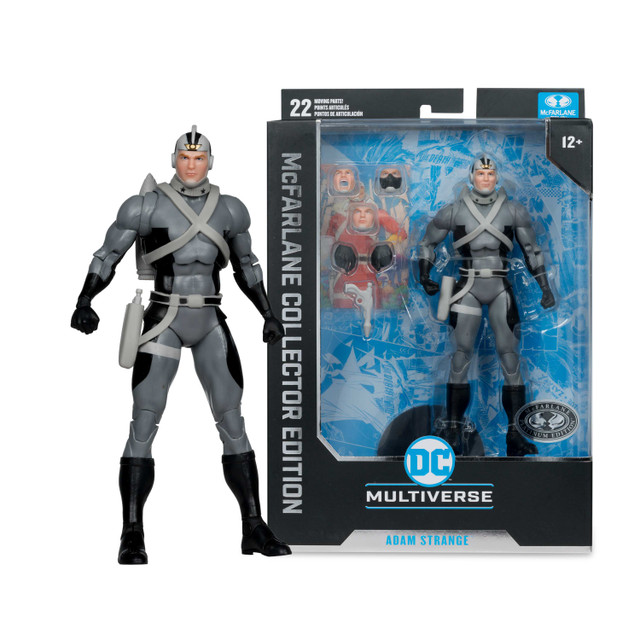 Adam Strange (Strange Adventures) McFarlane Collector Edition 7" Chase Figure, DC Multiverse figure, McFarlane Toys product photograph