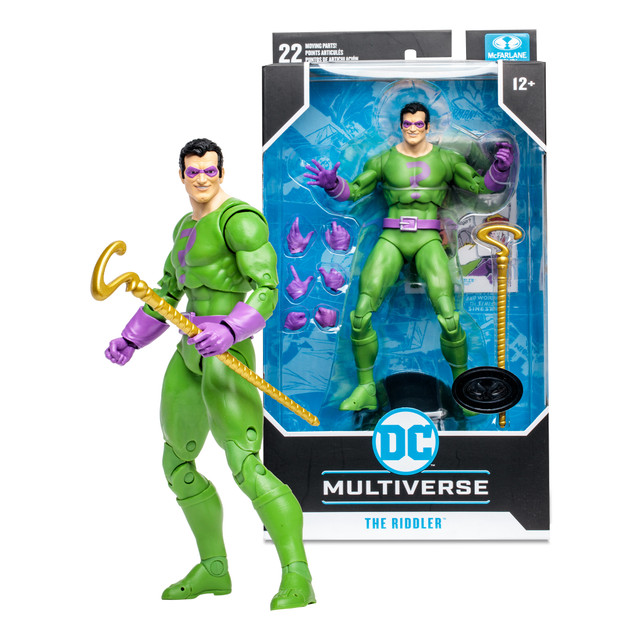 The Riddler (DC Classic) DC Multiverse 7" Chase Figure, McFarlane Toys product photograph