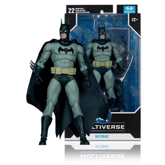 Batman (The Long Halloween) 7" Figure, DC Multiverse figure, McFarlane Toys product photograph