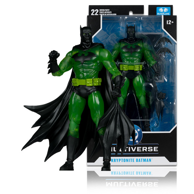 Kryptonite Batman (Superman - Batman #23) 7" Figure, DC Multiverse figure, McFarlane Toys product photograph