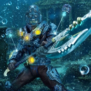 One:12 Collective Baron Bends: Leviathan Armor, Mezco Toyz product photograph