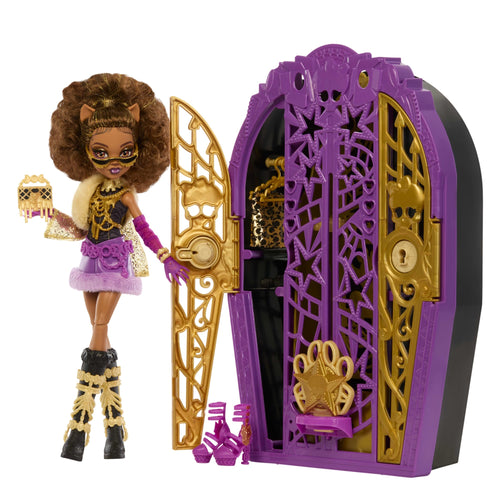 Monster High Skulltimate Secrets Hauntlywood Mysteries Doll, Clawdeen Wolf With 19+ Surprises, Monster High product photograph published by Mattel