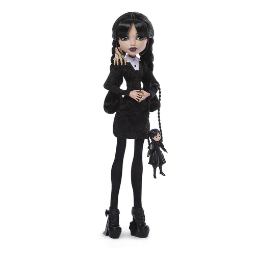 Monster High Wednesday Series Wednesday Addams Doll, Monster High product photograph published by Mattel Creations