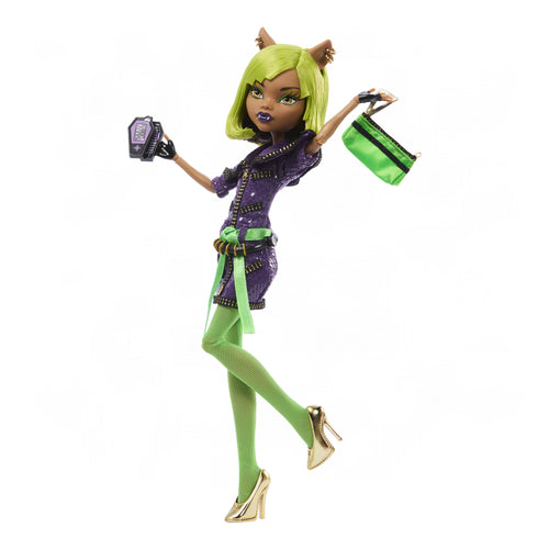Monster High Dawn of the Dance Clawdeen Wolf Reproduction Doll, Monster High product photograph published by Mattel Creations