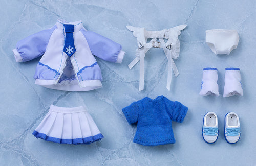 Nendoroid Doll Outfit Set: Snow Miku - Yukiiro Pop Ver., Nendoroid product photograph published by Good Smile Company