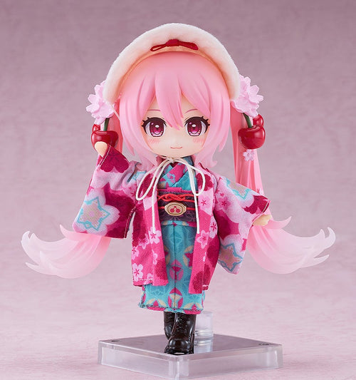Hatsune Miku - Nendoroid Doll Sakura Miku: Hirohako 2025 Ver. (Hakodate), Nendoroid product photograph published by Good Smile Company