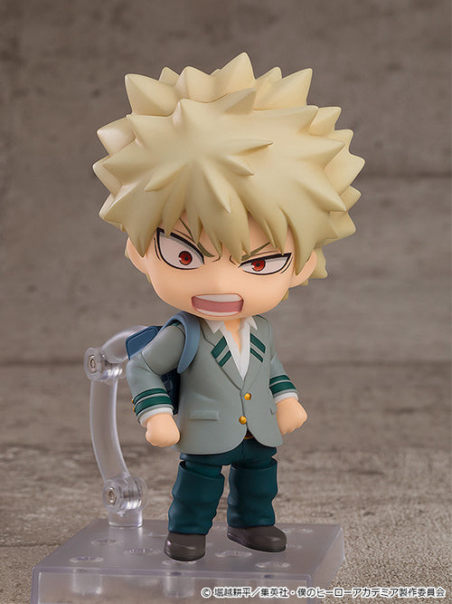 My Hero Academia - Nendoroid Katsuki Bakugo: U.A. School Uniform Ver. Figure (Rerelease), Nendoroid product photograph published by Good Smile Company