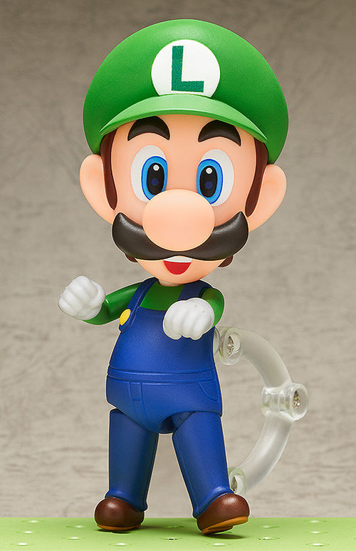 Super Mario - Nendoroid Luigi Figure (Rerelease), Nendoroid product photograph published by Good Smile Company