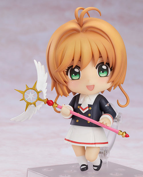 Cardcaptor Sakura: Clear Card - Nendoroid Sakura Kinomoto: Tomoeda Junior High Uniform Ver. Figure (Rerelease), Nendoroid product photograph published by Good Smile Company