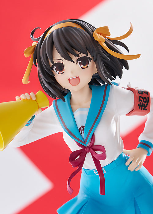 The Melancholy of Haruhi Suzumiya - POP UP PARADE Haruhi Suzumiya L Size Figure, POP UP PARADE product photograph published by Good Smile Company