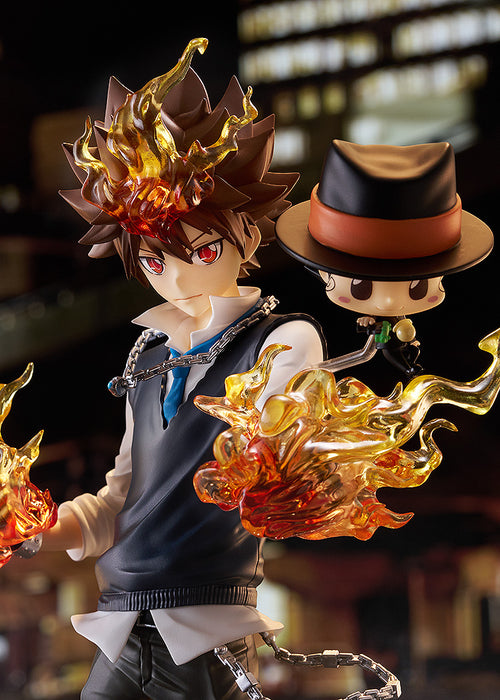 REBORN! - POP UP PARADE SP Tsunayoshi Sawada & Reborn Figure, POP UP PARADE product photograph published by Good Smile Company