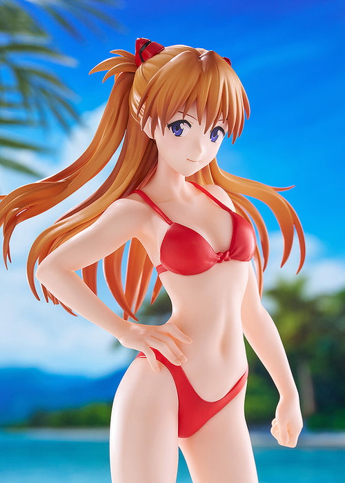 Rebuild of Evangelion - POP UP PARADE BEACH QUEENS Asuka Shikinami Langley (Bikini Style) L Size Figure, POP UP PARADE product photograph published by Good Smile Company