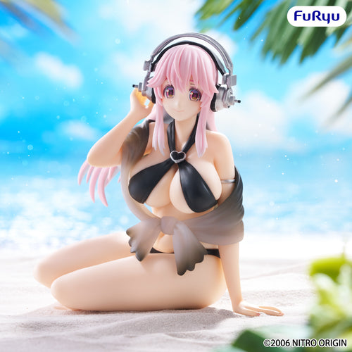 SUPER SONICO - Noodle Stopper Figure -Swimsuit Black Color ver.-, Scale figures product photograph published by Good Smile Company