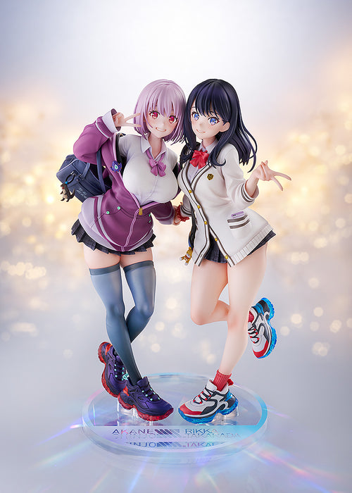 SSSS.GRIDMAN - Rikka Takarada & Akane Shinjo feat. toridamono 1/7 Scale Figure, Scale figures product photograph published by Good Smile Company