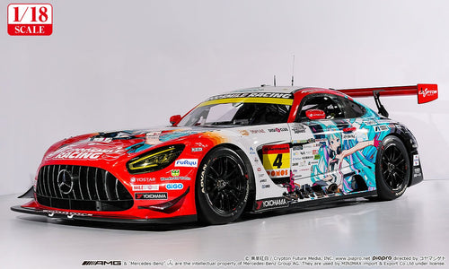 Hatsune Miku GT Project - 1/18th Scale Good Smile Hatsune Miku AMG 2026 Season Opening Ver., Scale figures product photograph published by Good Smile Company