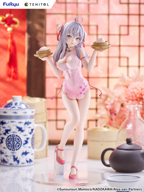 Alya Sometimes Hides Her Feelings in Russian - TENITOL TALL -Alya- Cheongsam ver. Figure, Scale figures product photograph published by Good Smile Company