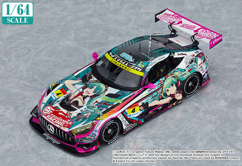 GOOD SMILE RACING - 1/64 Scale Good Smile Hatsune Miku AMG 2020 SUPER GT Ver. (Rerelease), Scale figures product photograph published by Good Smile Company