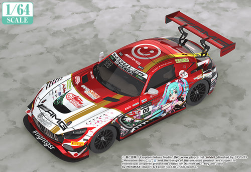 GOOD SMILE RACING - 1/64 Scale Mercedes-AMG Team GOOD SMILE 2019 SUZUKA 10 HOURS Ver. (Rerelease), Scale figures product photograph published by Good Smile Company